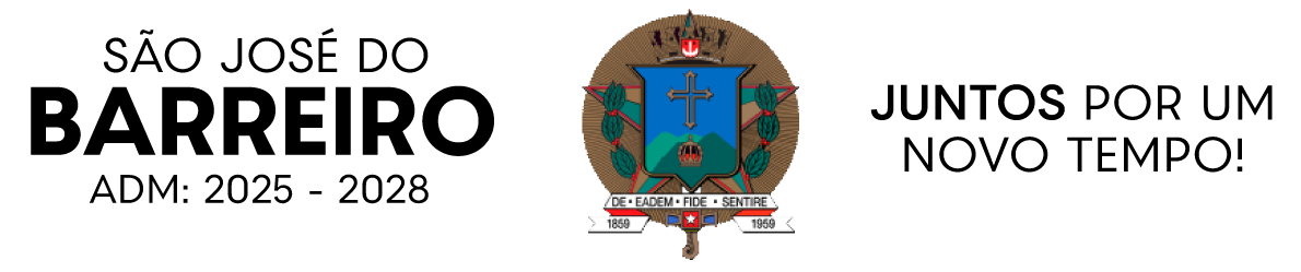 Brasão da Prefeitura de São José do Barreiro